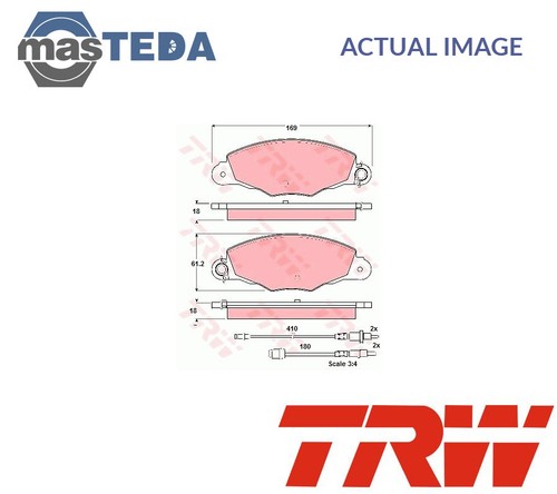 Gdb1336 brake pads set - pads, braking
